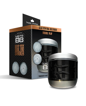 MSTR B8 Double Play Clear-View Dual Ended Stroker by MSTR B8