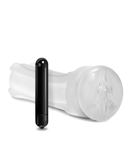 Shower Stroker Vibrating Pussy - Clear by Happy Ending