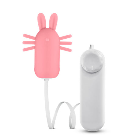 Blush Luxe Bunny Bullet Vibrator with Silicone Sleeve — Pink - BL-16300