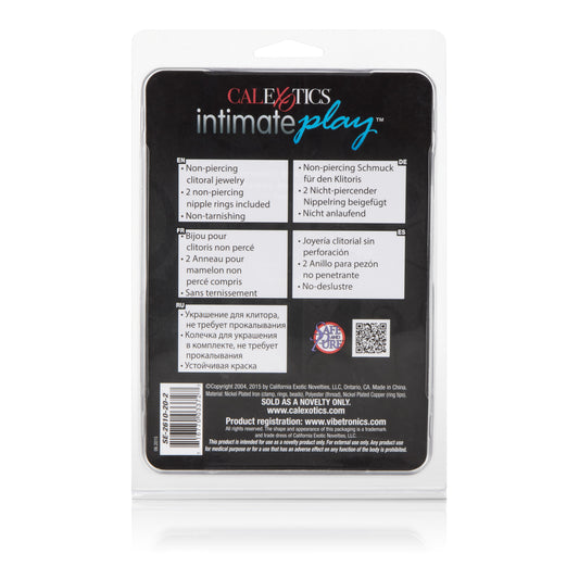 CalExotics Non-Piercing Nipple & Clitoral Body Jewelry - SE2610202