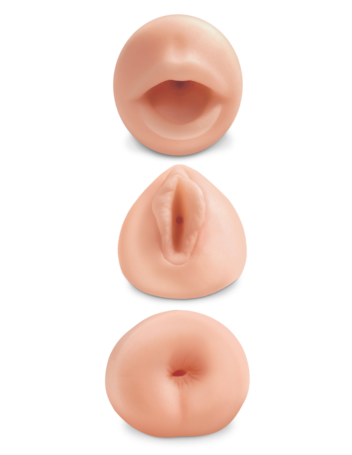 Pipedream PDX All 3 Hole Stroker Kit, 3-Pack - PDRD421