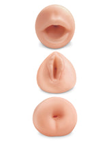 Pipedream PDX All 3 Hole Stroker Kit, 3-Pack - PDRD421