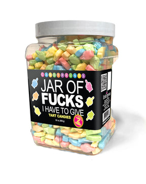 Little Genie Jar of 'F***s I Have to Give' 2 lb Tart Candy - LG-CP1240