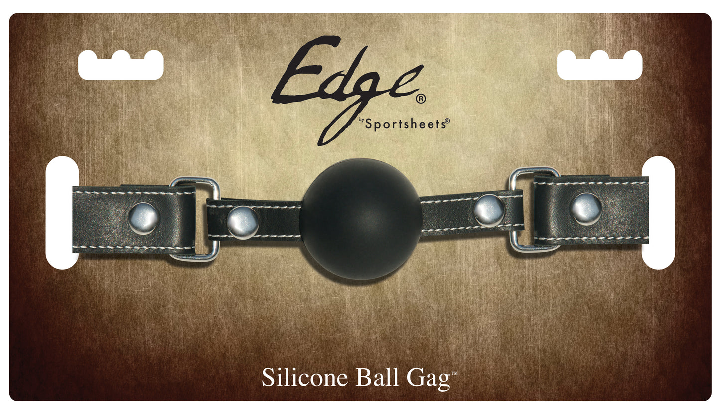 Edge Silicone Ball Gag by Sportsheets