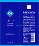 ID Jelly Extra Thick Water Based Lubricant 4 Oz