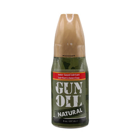 Gun Oil Pink Lubricant Natural Water-Based Lubricant, 8 oz - GO-NAT-8