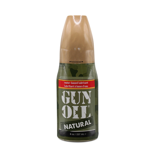 Gun Oil Pink Lubricant Natural Water-Based Lubricant, 8 oz - GO-NAT-8