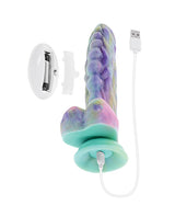 Gender X Monster's Ball Anal Dildo — Multi-Color, Remote Suction Base