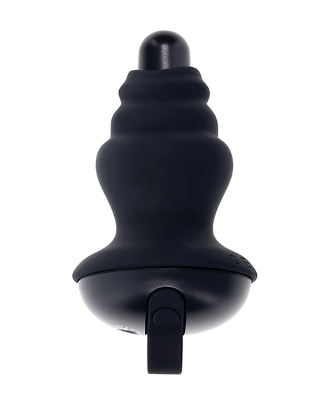 Gender X Echo Vibrating Anal Shaft with Removable Silicone Sleeve - Black