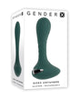 Gender X Goes Anywhere Vibrating Silicone Plug - Teal by Gender X