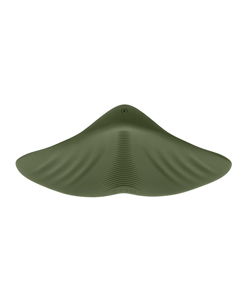 Gender X Vibrating Pleasure Pad — Green, Soft & Flexible