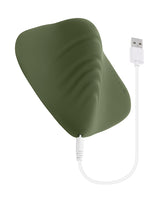 Gender X Vibrating Pleasure Pad — Green, Soft & Flexible