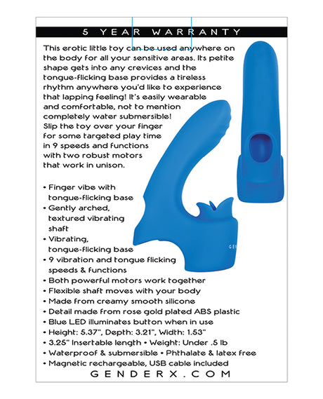 Gender X Flick It - Blue by Gender X