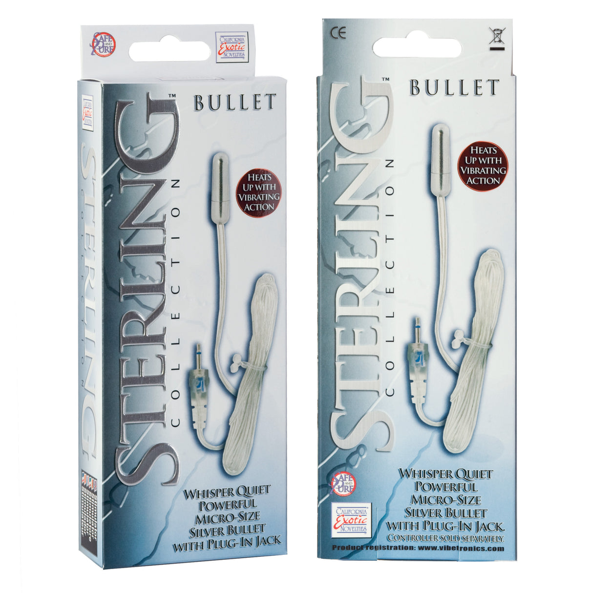 CalExotics Sterling Micro Silver Bullet — Bullet Only - SE1099373