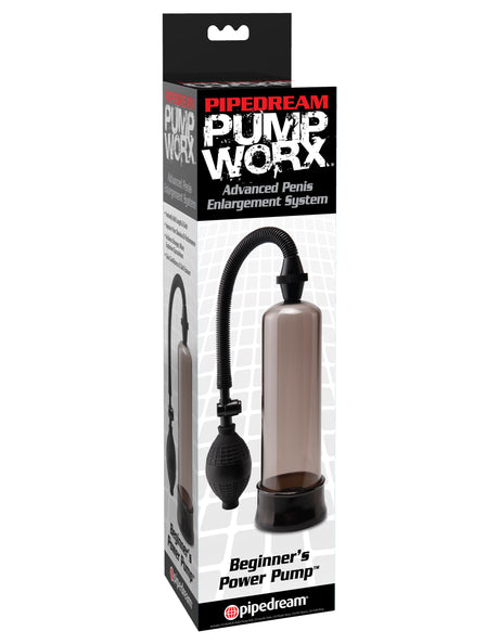 Pipedream Pump Worx Beginner Power Pump — Black - PD3260-23