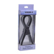 XR Brands Vigor II Electro Stim Cock & Balls Ties with Frenum Loop - ZE-AE596