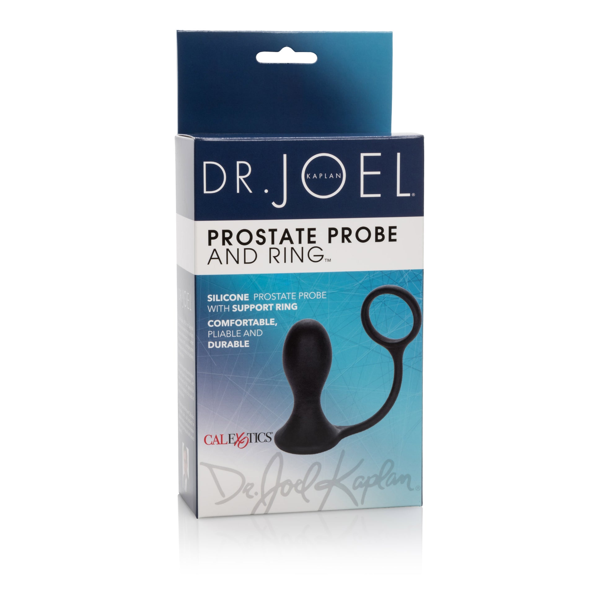 Dr. Joel Kaplan Prostate Probe and Ring - Black by CalExotics
