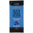 Doc Johnson GoodHead Slick Head Blue Raspberry 0.24 oz Single-Use Packet - DJ1387-11-BU
