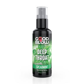 XR Brands Deep Throat Numbing Spray — Spearmint, 1 oz - GB-AH588-SPEAR