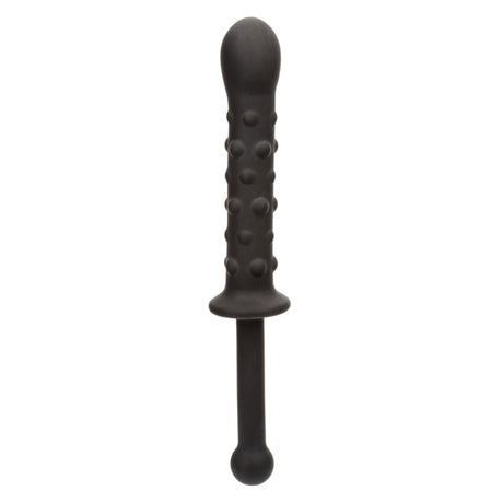 CalExotics Rock Bottom Bendies Bendy Beaded Probe — Black, 10" - SE0834853