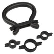 CalExotics Peak Prolong Kit — Enhancer with 4 Silicone Bands, Black - SE5400503
