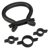 CalExotics Peak Prolong Kit — Enhancer with 4 Silicone Bands, Black - SE5400503