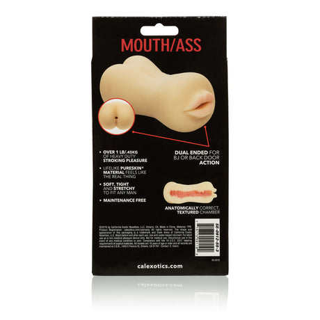CalExotics Stroke It Rear-Entry Stroker — Pure Skin, Pink - SE0912553