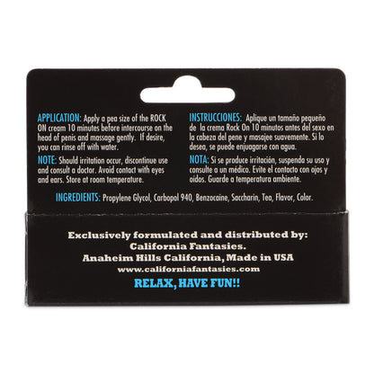 Rock on - 0.5 Oz. Tube - Boxed by California Fantasies