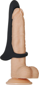 Evolved Novelties Cock Armor Rechargeable Silicone Cock Ring - ZE-RS-3626-2