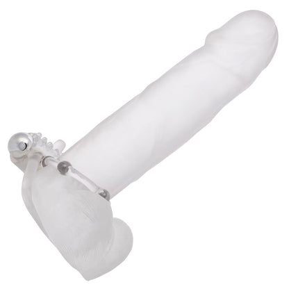 Maximus Enhancement Ring 5 Stroker Beads Rechargeable Clear by CalExotics