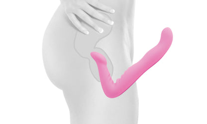 Fetish Fantasy Elite 8-Inch Strapless Strap-on - Pink by Pipedream