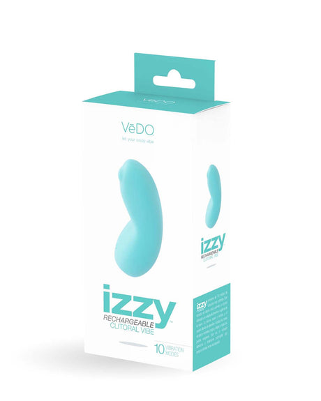 VeDO Izzy Rechargeable Clitoral Vibe — Turquoise - VI-F0401