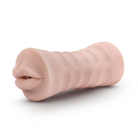 Blush Skye Male Stroker with Vibrating Bullet - Vanilla - BL-73523