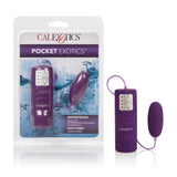 CalExotics Pocket Exotics Waterproof Velvet-Cote Bullet — Purple - SE1139102