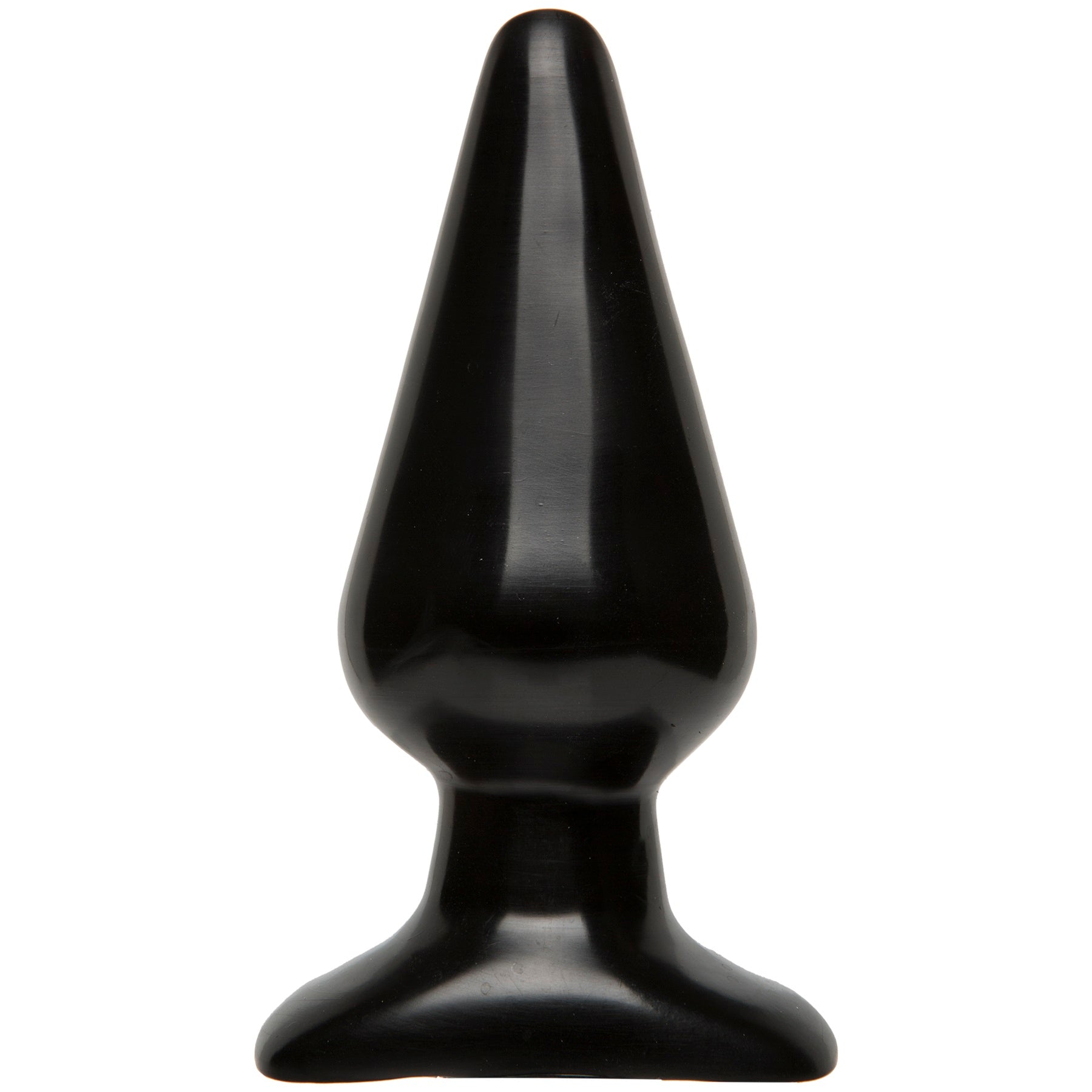 Classic Butt Plug Smooth - Large - Black by Doc Johnson
