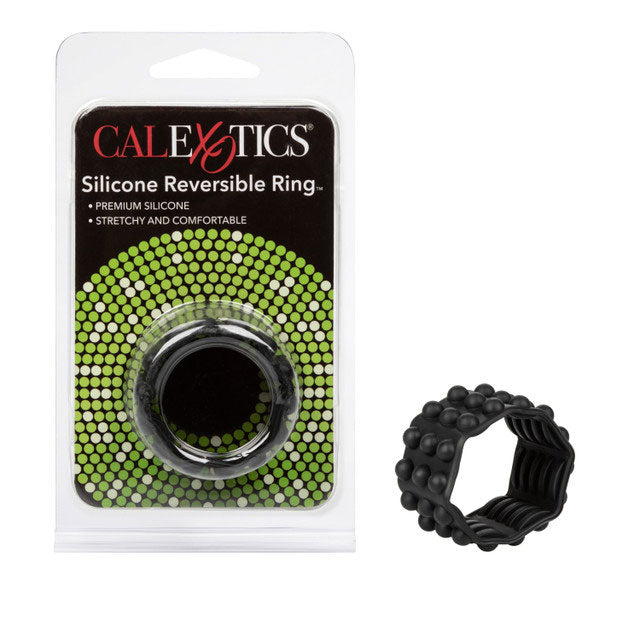 Adonis Silicone Reversible Enhancer - Black by CalExotics