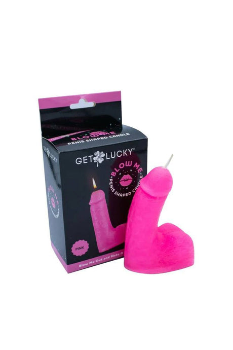 Blow Me Penis Candle - Pink by Viben