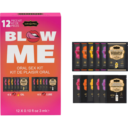 Kama Sutra Sex-To-Go Packet Set — 12-Pack Assorted Kits - KS12057