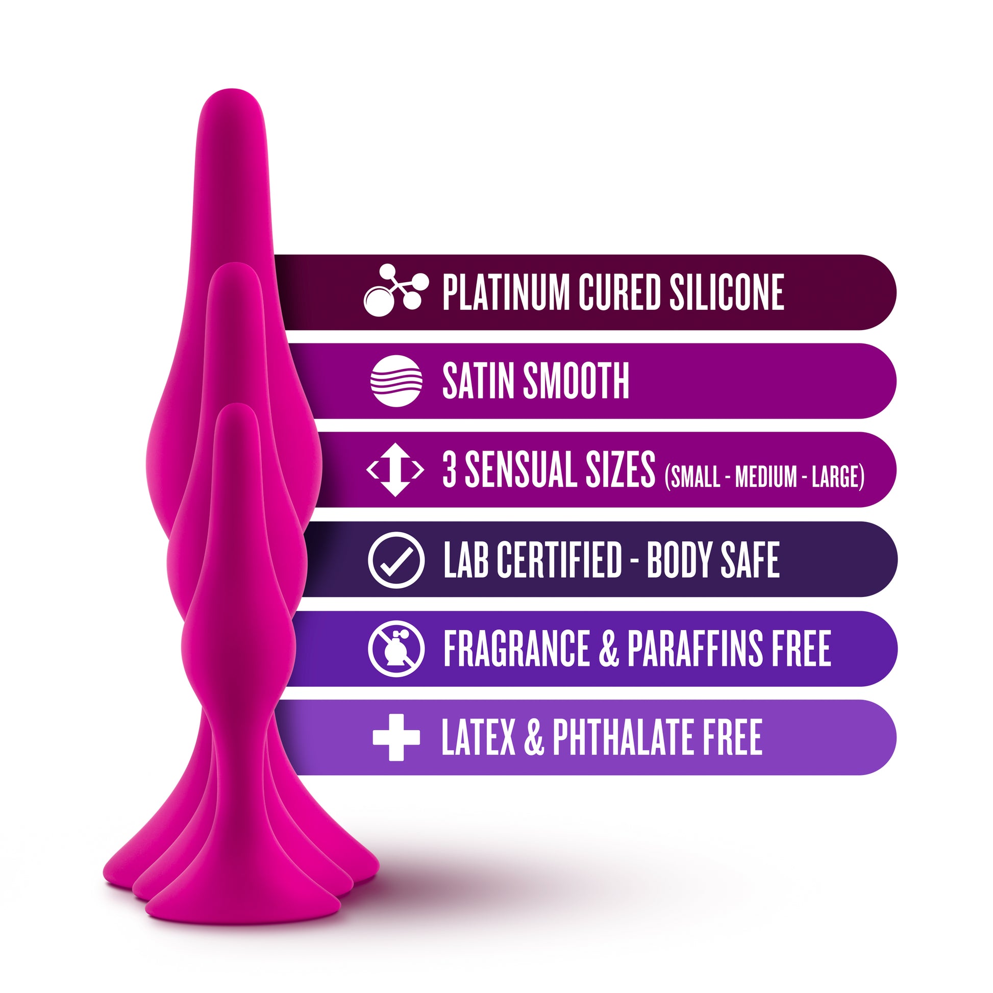 Luxe - Beginner Plug Kit - Pink by Blush
