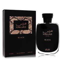 Rasasi Hawas Black Eau De Parfum Spray 3.3 oz by Rasasi
