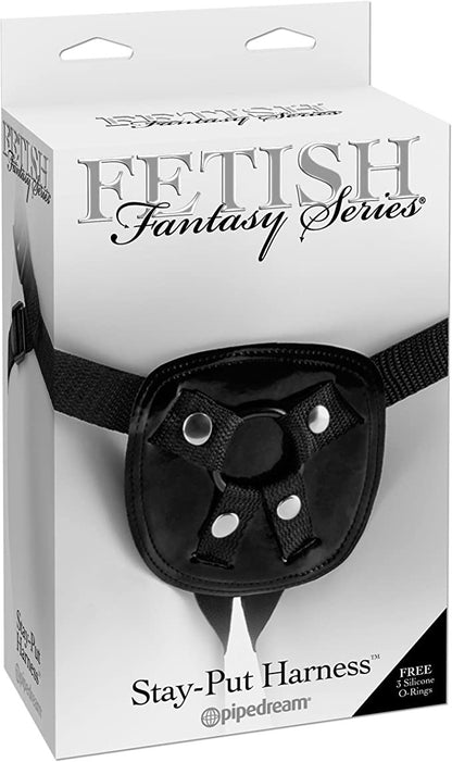 Fetish Fantasy Series Stay-Put Harness - Black by Pipedream