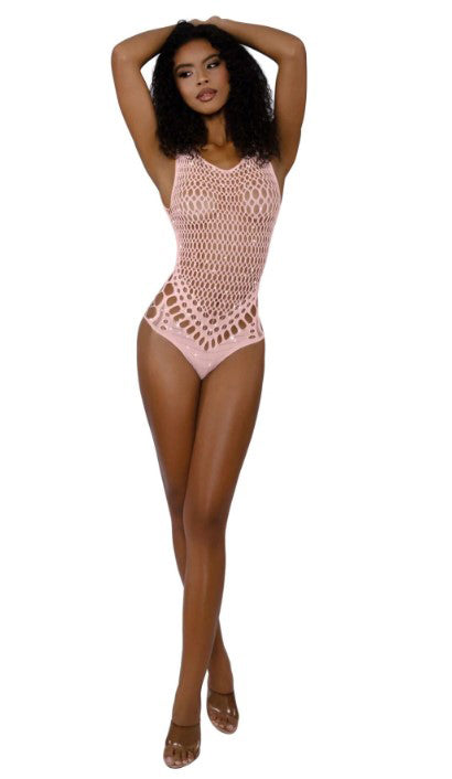 Dreamgirl Lola Teddy — One Size, Rose Quartz - DG-14071RQOS