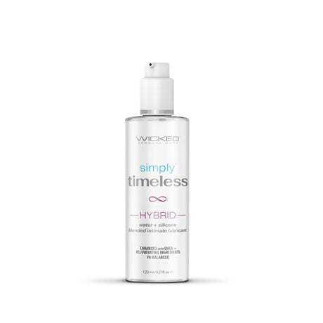Wicked Sensual Care Simply Timeless Hybrid Lubricant — 4 oz - WS-91314