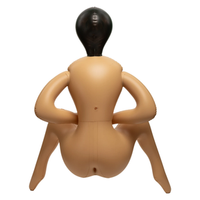 CalExotics Spicy Sofia Inflatable Love Doll — 60 in (152.5 cm), Brown - SE7600253