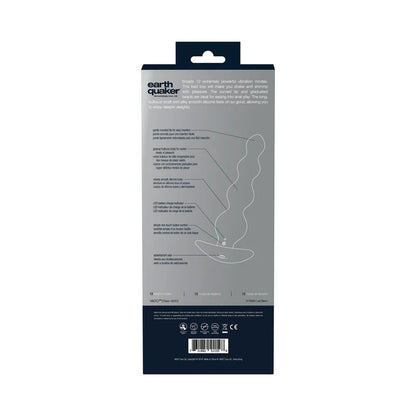 Earth Quaker Rechargeable Anal Vibe - Just Black by VeDO
