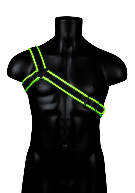 "Gladiator Harness - Small/medium - Glow in the Dark OU-OU761GLOSM"