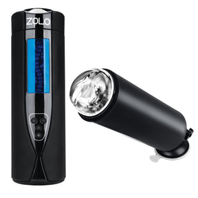 XGEN Zolo Tornado Rechargeable Masturbator - Black - X-ZO6030