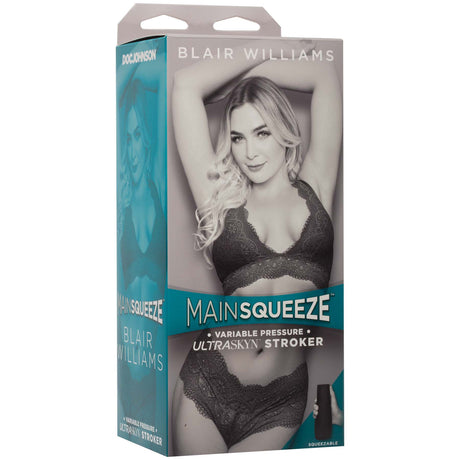 Doc Johnson Main Squeeze Stroker — Blair Williams, 7.5 in - DJ5200-12-BX