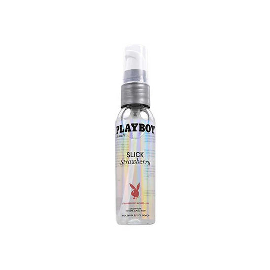 "Playboy Pleasure Slick Strawberry Flavored Lubricant 2 Oz PB-LQ-2215-2"