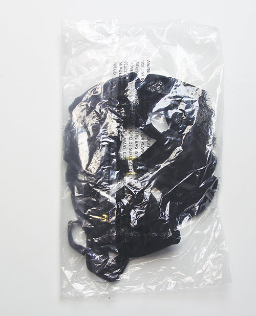 Nadia Lace & Mesh Cutout Teddy - Black MD by House of Desire